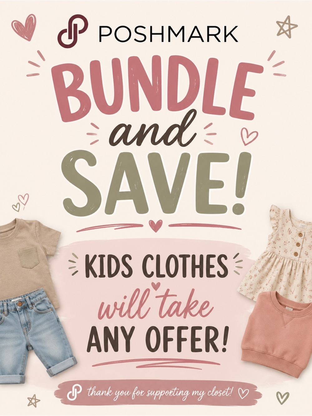 Bundle and Save! Kids Clothes Promotion